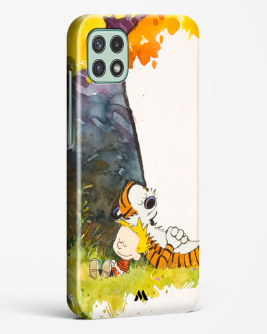 Calvin Hobbes Under Tree Hard Case Phone Cover-(Samsung)