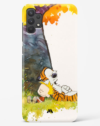 Calvin Hobbes Under Tree Hard Case Phone Cover-(Samsung)