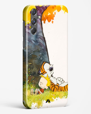 Calvin Hobbes Under Tree Hard Case Phone Cover-(Samsung)