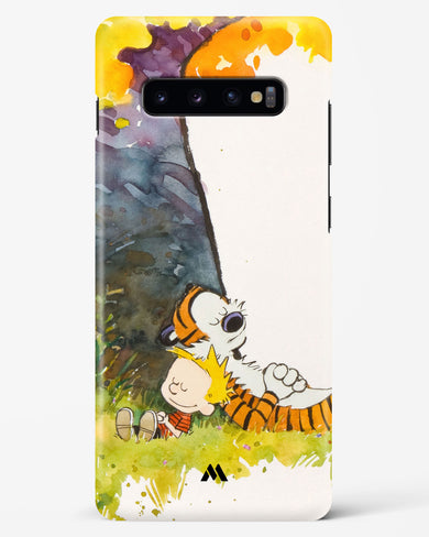 Calvin Hobbes Under Tree Hard Case Phone Cover (Samsung)