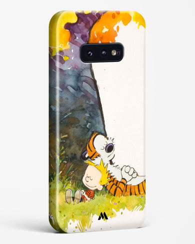 Calvin Hobbes Under Tree Hard Case Phone Cover-(Samsung)