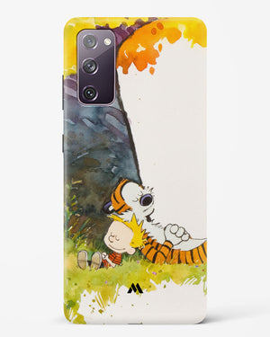 Calvin Hobbes Under Tree Hard Case Phone Cover-(Samsung)