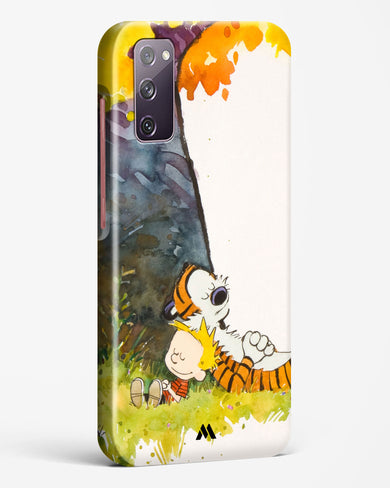 Calvin Hobbes Under Tree Hard Case Phone Cover-(Samsung)