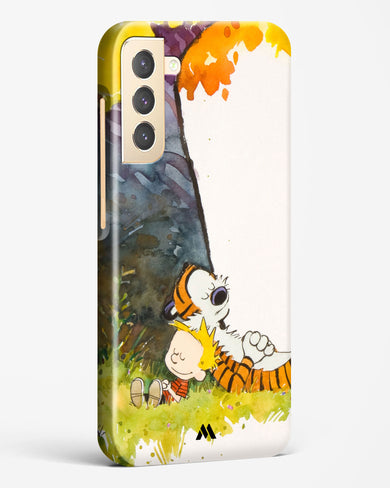 Calvin Hobbes Under Tree Hard Case Phone Cover-(Samsung)