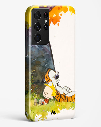 Calvin Hobbes Under Tree Hard Case Phone Cover (Samsung)