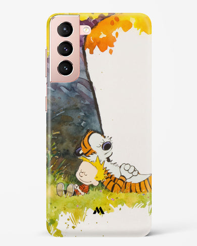 Calvin Hobbes Under Tree Hard Case Phone Cover-(Samsung)