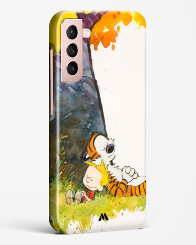 Calvin Hobbes Under Tree Hard Case Phone Cover-(Samsung)