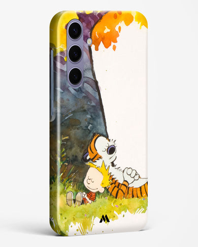 Calvin Hobbes Under Tree Hard Case Phone Cover-(Samsung)