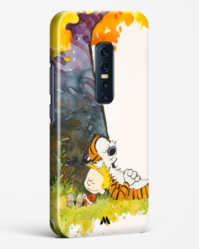 Calvin Hobbes Under Tree Hard Case Phone Cover-(Vivo)