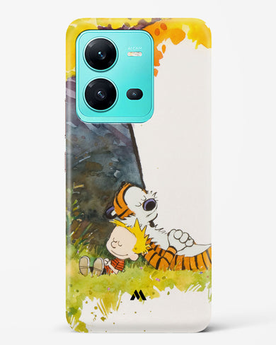 Calvin Hobbes Under Tree Hard Case Phone Cover-(Vivo)