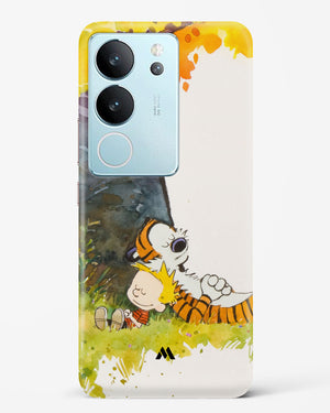 Calvin Hobbes Under Tree Hard Case Phone Cover-(Vivo)