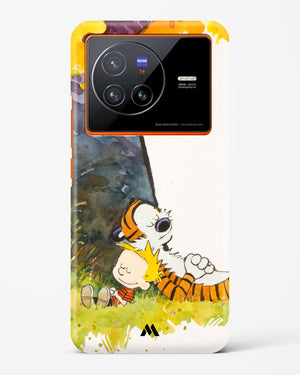 Calvin Hobbes Under Tree Hard Case Phone Cover-(Vivo)