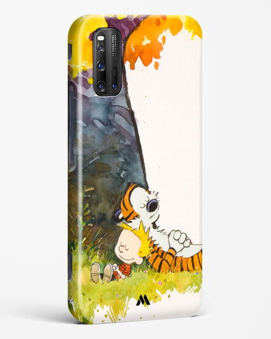 Calvin Hobbes Under Tree Hard Case Phone Cover-(Vivo)