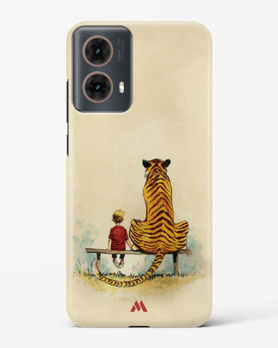 Calvin Hobbes Adolescence Hard Case Phone Cover (Motorola)