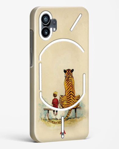 Calvin Hobbes Adolescence Hard Case Phone Cover-(Nothing)