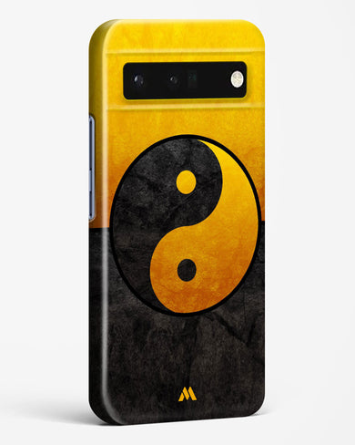 Yin Yang in Gold Hard Case Phone Cover (Google)