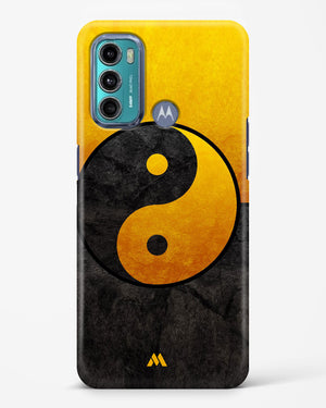 Yin Yang in Gold Hard Case Phone Cover (Motorola)