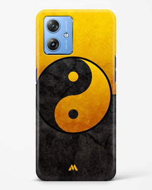 Yin Yang in Gold Hard Case Phone Cover (Motorola)