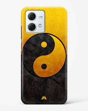 Yin Yang in Gold Hard Case Phone Cover (Motorola)