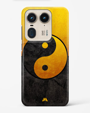 Yin Yang in Gold Hard Case Phone Cover (Motorola)
