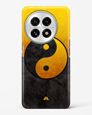 Yin Yang in Gold Hard Case Phone Cover (OnePlus)