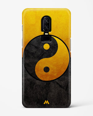 Yin Yang in Gold Hard Case Phone Cover (OnePlus)