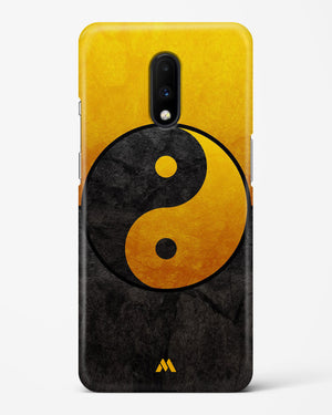 Yin Yang in Gold Hard Case Phone Cover (OnePlus)