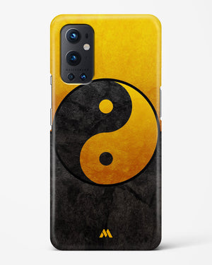 Yin Yang in Gold Hard Case Phone Cover (OnePlus)