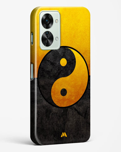 Yin Yang in Gold Hard Case Phone Cover (OnePlus)