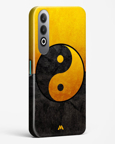 Yin Yang in Gold Hard Case Phone Cover (OnePlus)