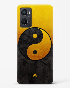 Yin Yang in Gold Hard Case Phone Cover-(Oppo)
