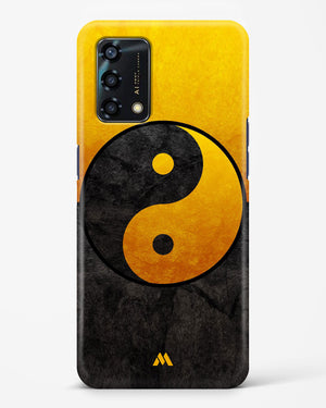 Yin Yang in Gold Hard Case Phone Cover-(Oppo)