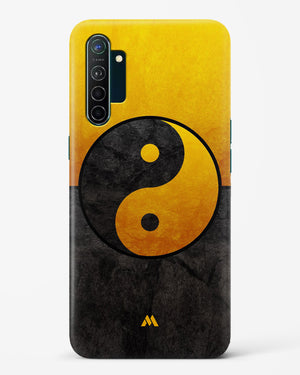 Yin Yang in Gold Hard Case Phone Cover-(Oppo)