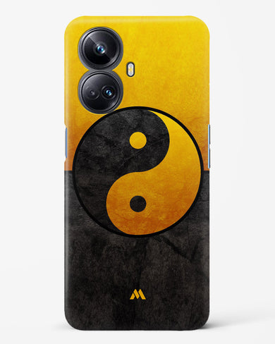 Yin Yang in Gold Hard Case Phone Cover-(Realme)