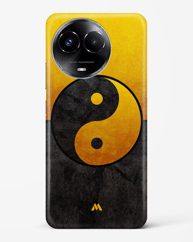 Yin Yang in Gold Hard Case Phone Cover-(Realme)