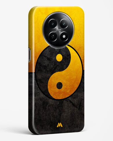 Yin Yang in Gold Hard Case Phone Cover (Realme)