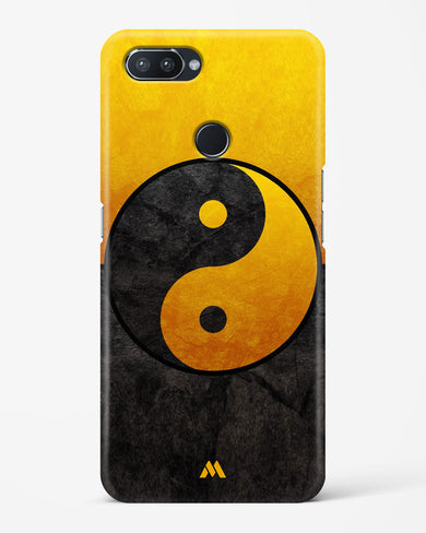 Yin Yang in Gold Hard Case Phone Cover-(Realme)