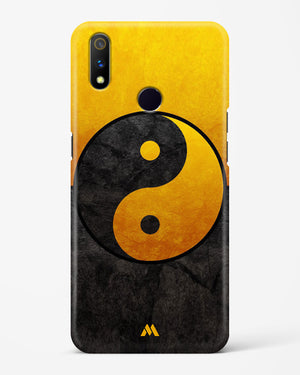 Yin Yang in Gold Hard Case Phone Cover (Realme)