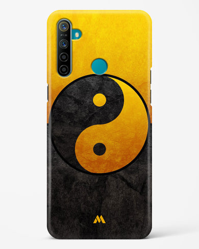 Yin Yang in Gold Hard Case Phone Cover (Realme)