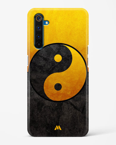 Yin Yang in Gold Hard Case Phone Cover-(Realme)