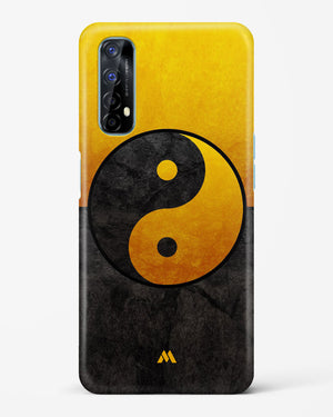 Yin Yang in Gold Hard Case Phone Cover (Realme)