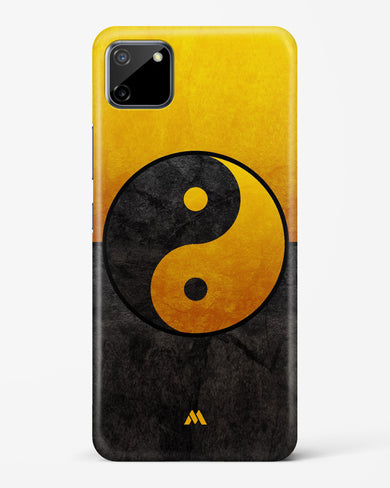 Yin Yang in Gold Hard Case Phone Cover-(Realme)