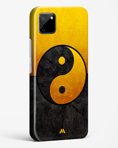 Yin Yang in Gold Hard Case Phone Cover-(Realme)