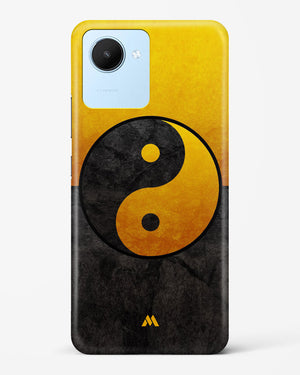 Yin Yang in Gold Hard Case Phone Cover-(Realme)