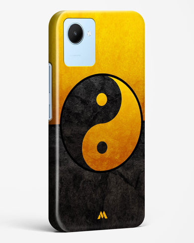 Yin Yang in Gold Hard Case Phone Cover-(Realme)