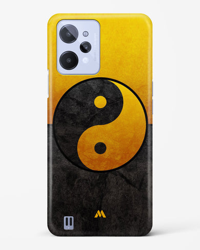 Yin Yang in Gold Hard Case Phone Cover-(Realme)