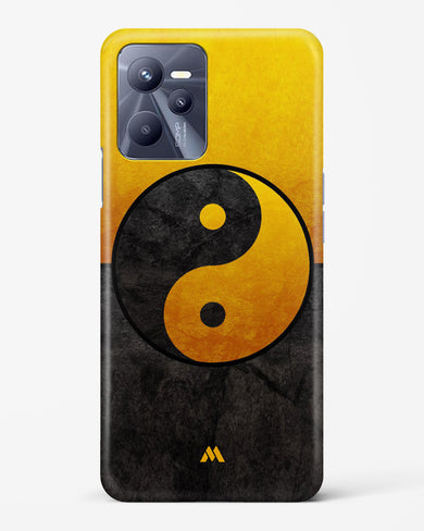 Yin Yang in Gold Hard Case Phone Cover-(Realme)