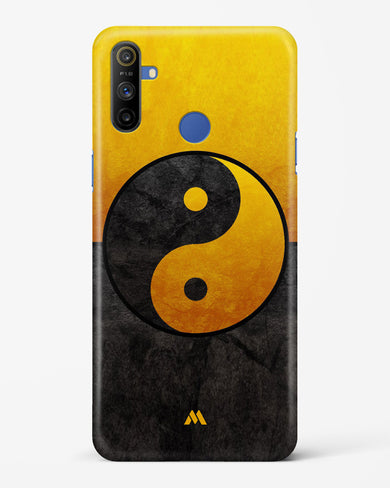 Yin Yang in Gold Hard Case Phone Cover-(Realme)