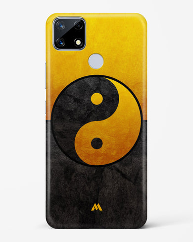 Yin Yang in Gold Hard Case Phone Cover-(Realme)