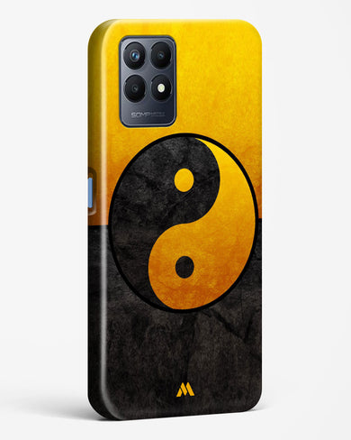 Yin Yang in Gold Hard Case Phone Cover (Realme)